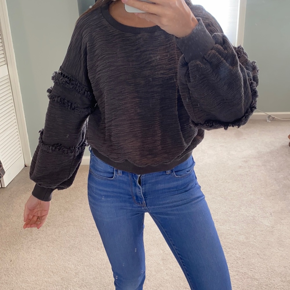 Fancy sleeved sweater